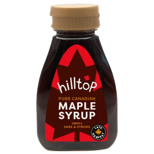 Hilltop Very Dark Maple Syrup 230g - Tuffins Supermarket Hilltop Honey Syrup