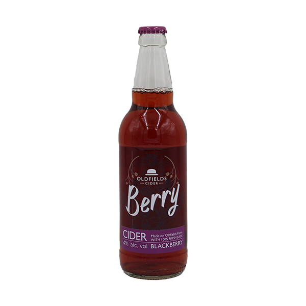 Oldfields Berry Cider 500ml - Tuffins Supermarket Hobsons Brewery Cider