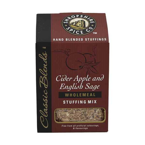 Shropshire Spice Company Cider Apple & English Sage Wholemeal Stuffing Mix 150g - Tuffins Supermarket Shropshire Spice Company Cooking & Baking Ingredients