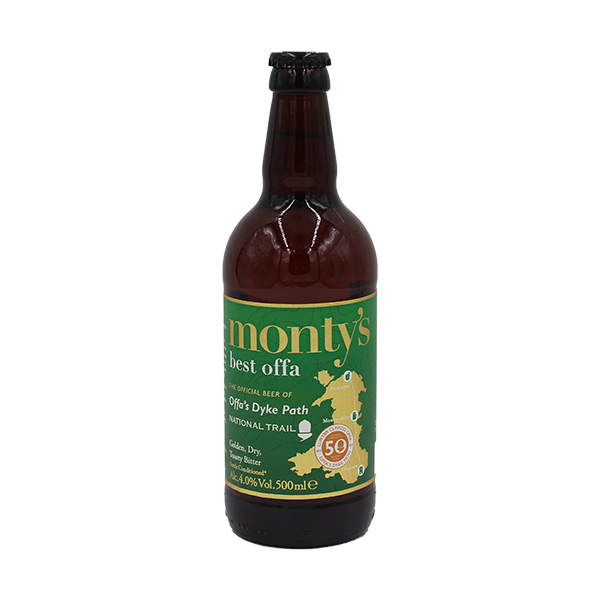 Monty's Best Offa 500ml - Tuffins Supermarket Monty's Brewery Beers