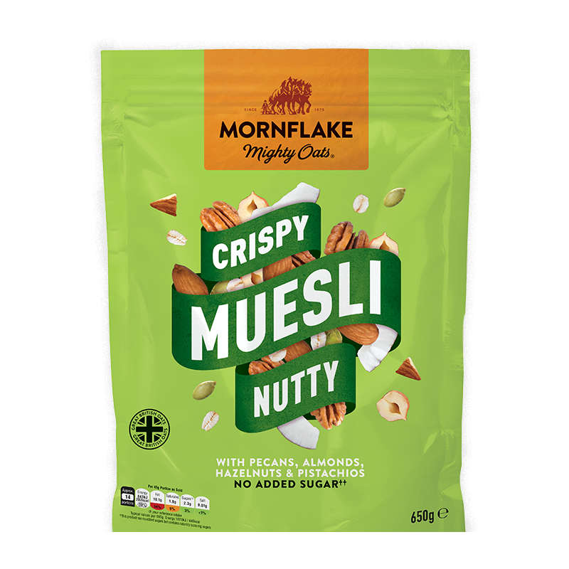Mornflake Crispy Muesli Nutty 650g - Tuffins Supermarket Mornflake Cereal