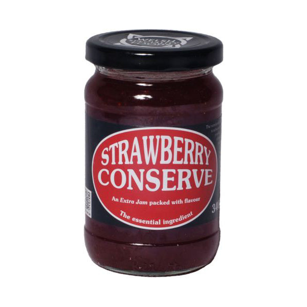 Welsh Speciality Strawbery Conserve 340g - Tuffins Supermarket Welsh Speciality Foods Jams & Jellies