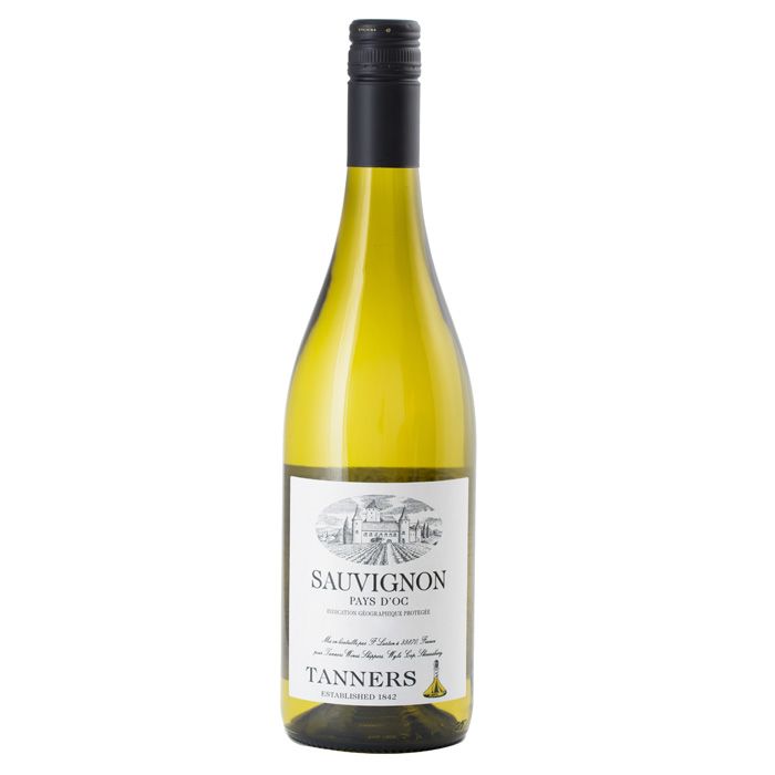 Tanners Sauvignon Pays D'oc 75cl - Tuffins Supermarket Tanners Wine