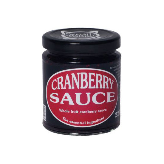 Welsh Speciality Cranberry Sauce 227g - Tuffins Supermarket Welsh Speciality Foods Sauces