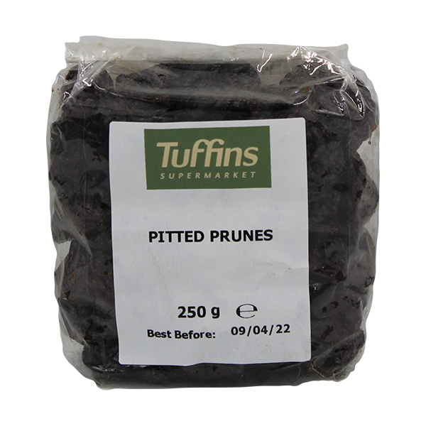 Tuffins Pitted Prunes 250g - Tuffins Supermarket Mintons Good Food Baking