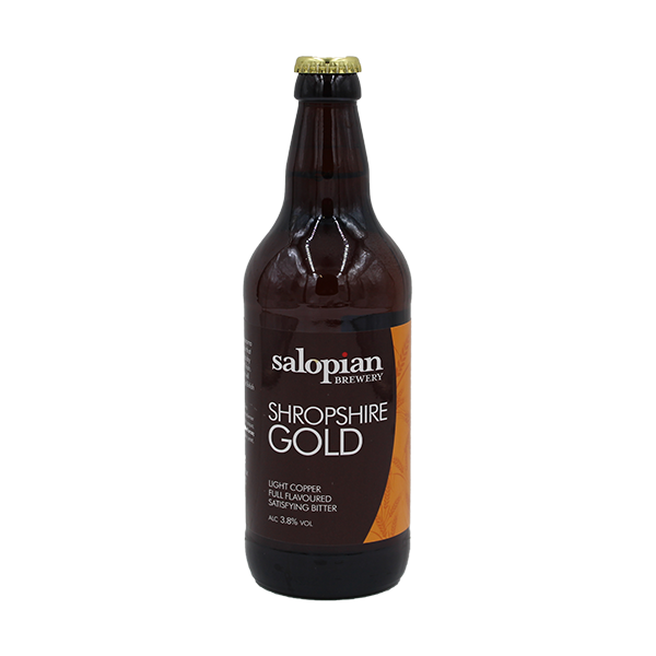 Salopian Shropshire Gold 500ml - Tuffins Supermarket Salopian Brewery Beers