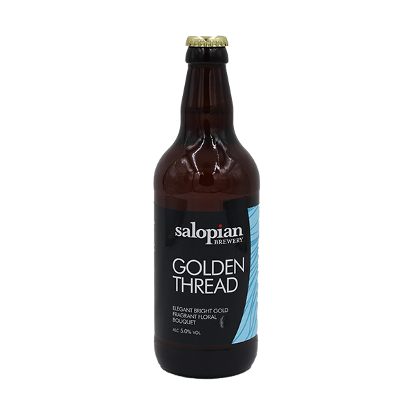 Salopian Golden Thread 500ml - Tuffins Supermarket Salopian Brewery Beers