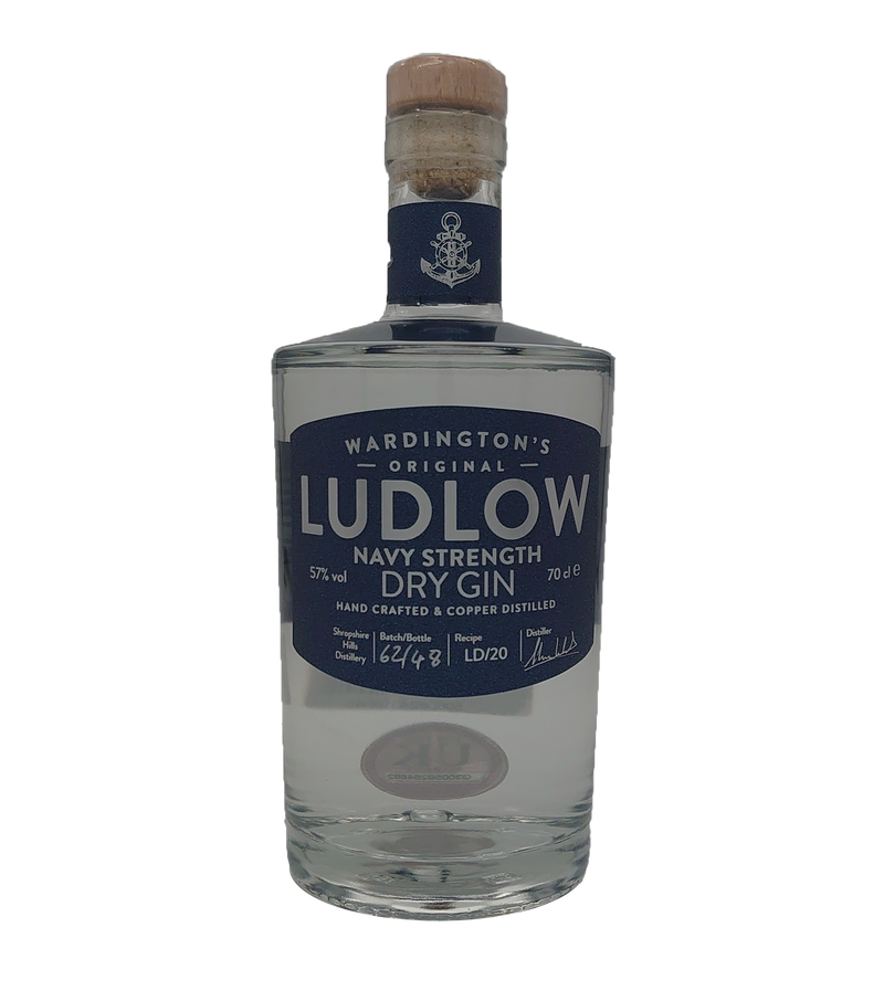 Ludlow Gin Navy Strength 70cl - Tuffins Supermarket Ludlow Gin Spirits