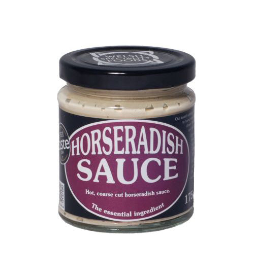 Welsh Speciality Horseradish Sauce 175g - Tuffins Supermarket Welsh Speciality Foods Sauces