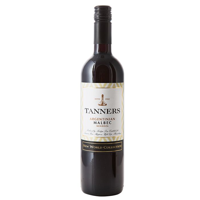 Tanners Argentinian Malbec Mendoza 75cl - Tuffins Supermarket Tanners Wine